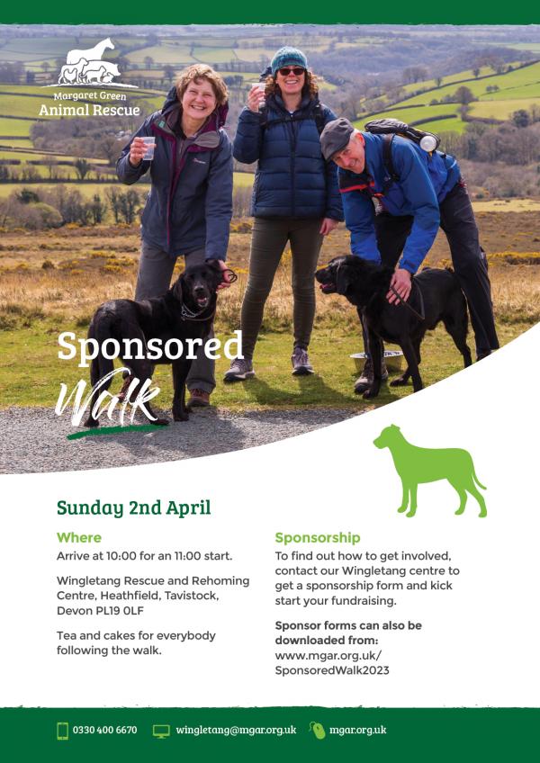 Sponsored Walk 2023 Poster